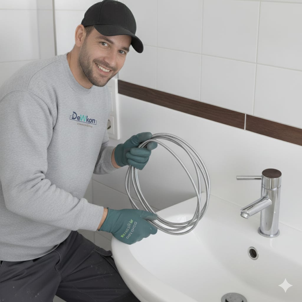 Küchenabfluss reinigen